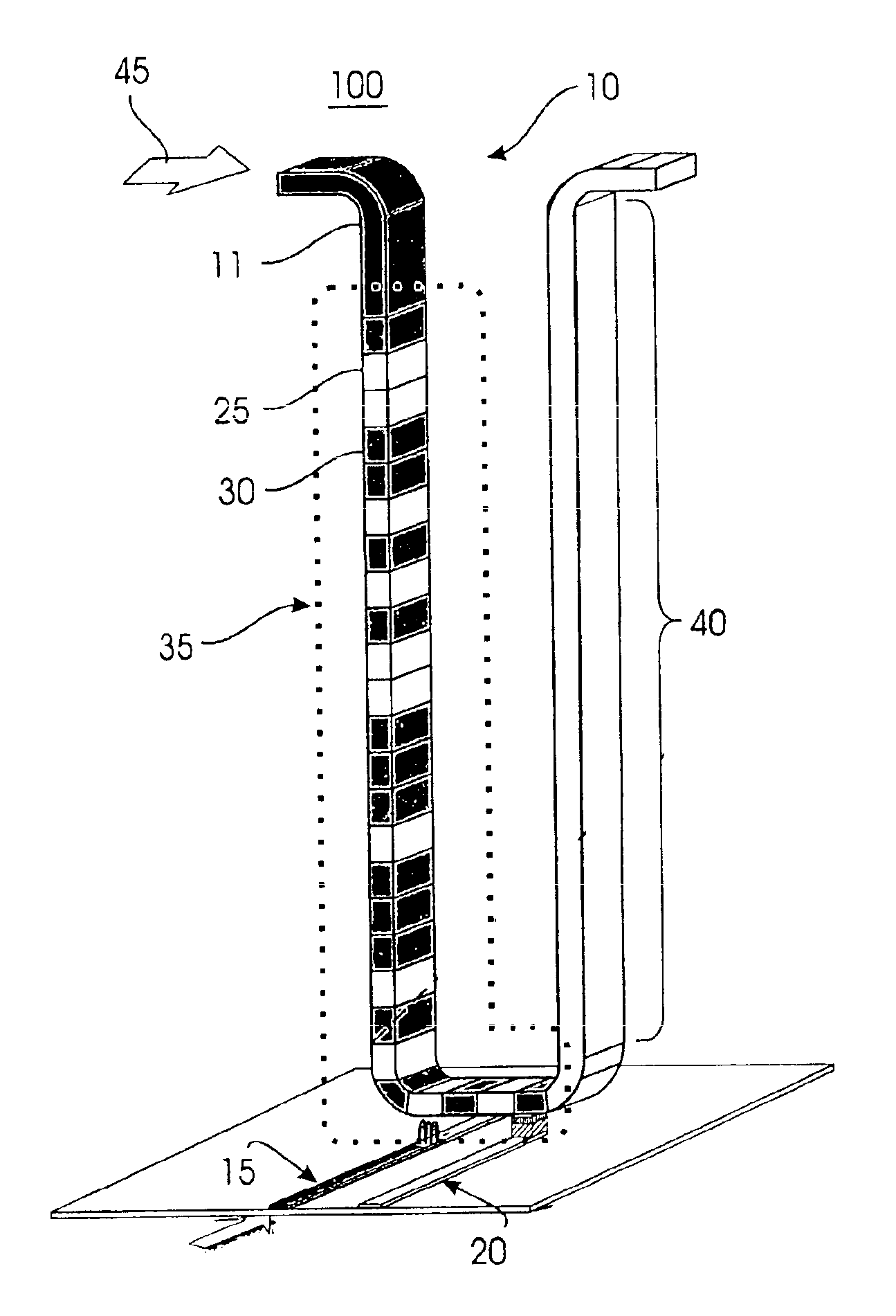 System and method for writing to a magnetic shift register