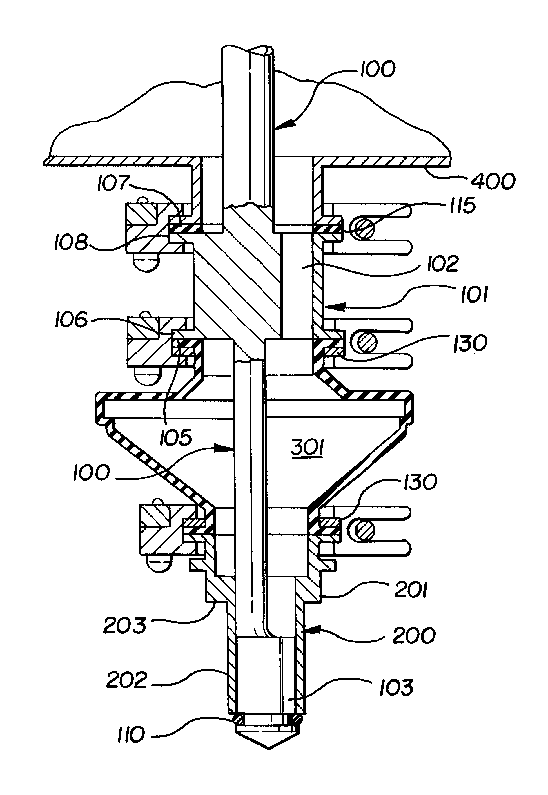 Fluid-dispensing valve for a container-filling apparatus
