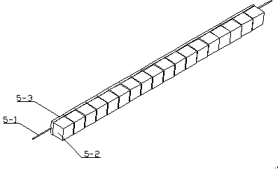 Vertical air shaft double-door type explosion-proof system