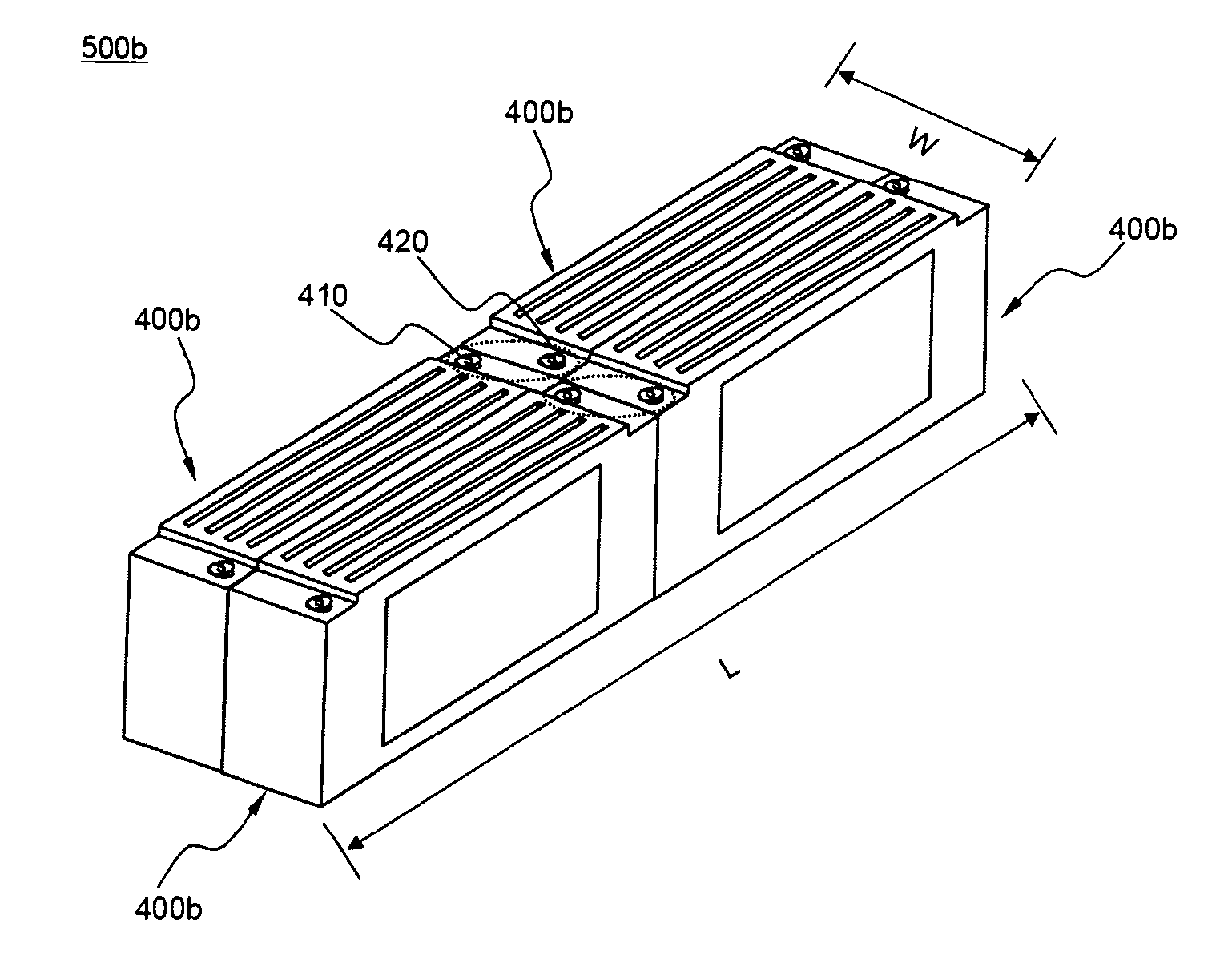 Battery module having flexibility in designing structure of module and battery pack employed with the same