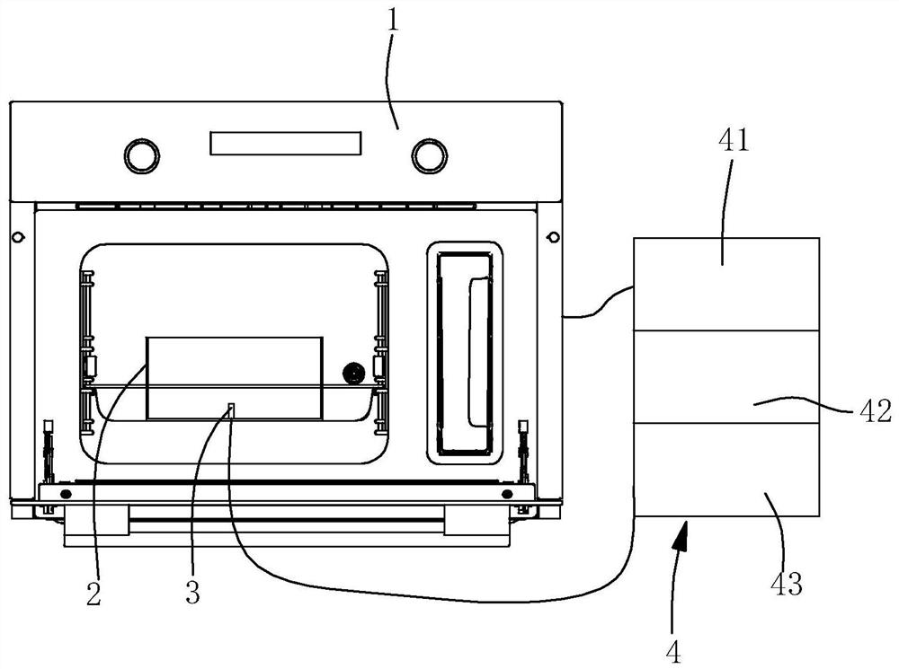 An energy efficiency detection method of an electric steamer energy efficiency detection device