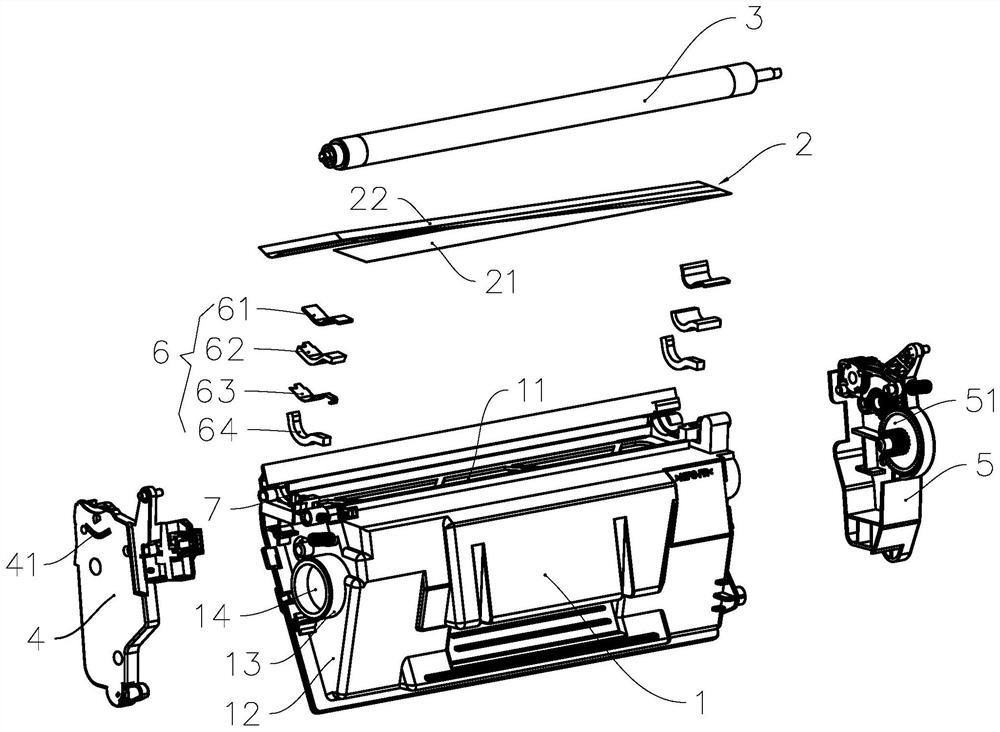 Sealing assembly for toner cartridge, toner cartridge and recycling method thereof