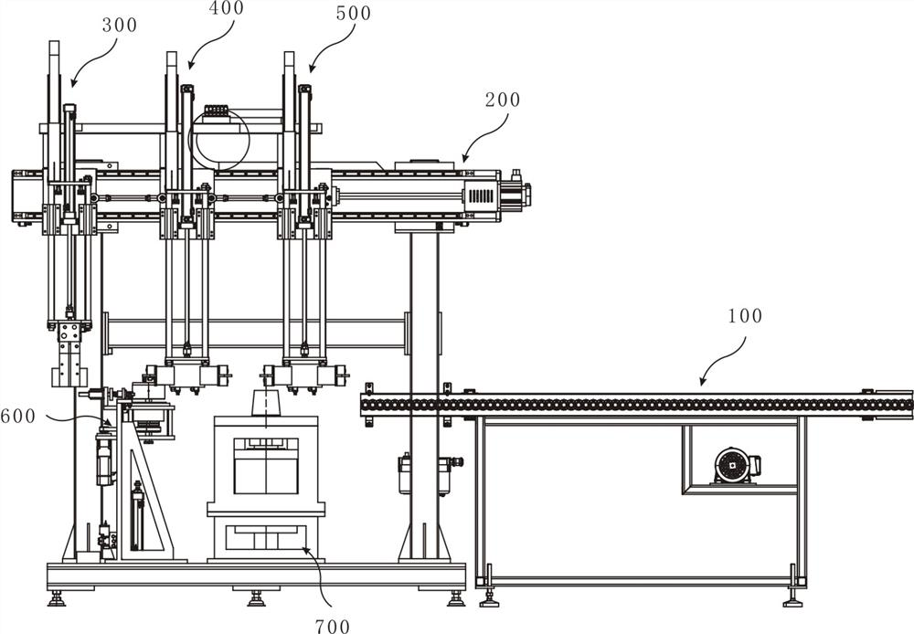 Flaring device for building part