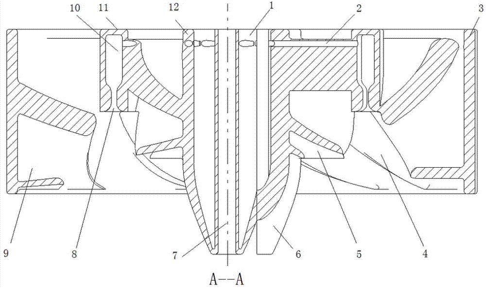 Cracking-gas fuel injection device for chemical regenerative cycle