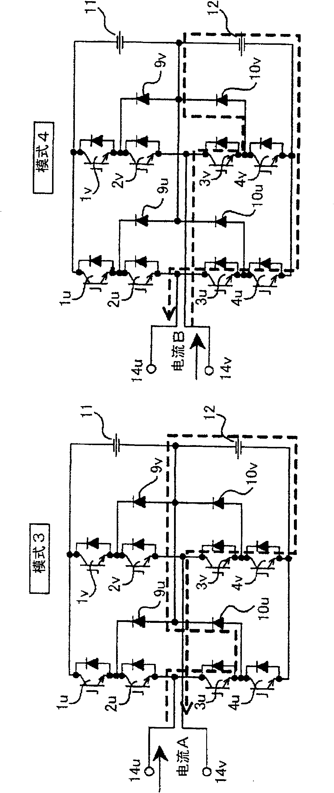 Three level power converter