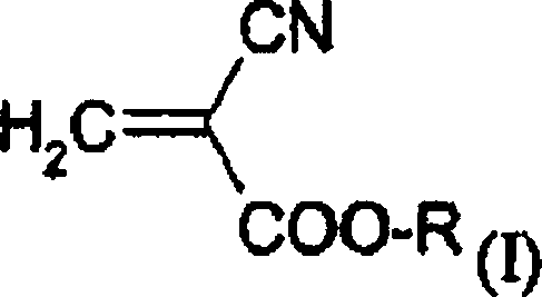 Coloring composition comprising at least one pigment and at least one electrophilic cyanoacrylate monomer