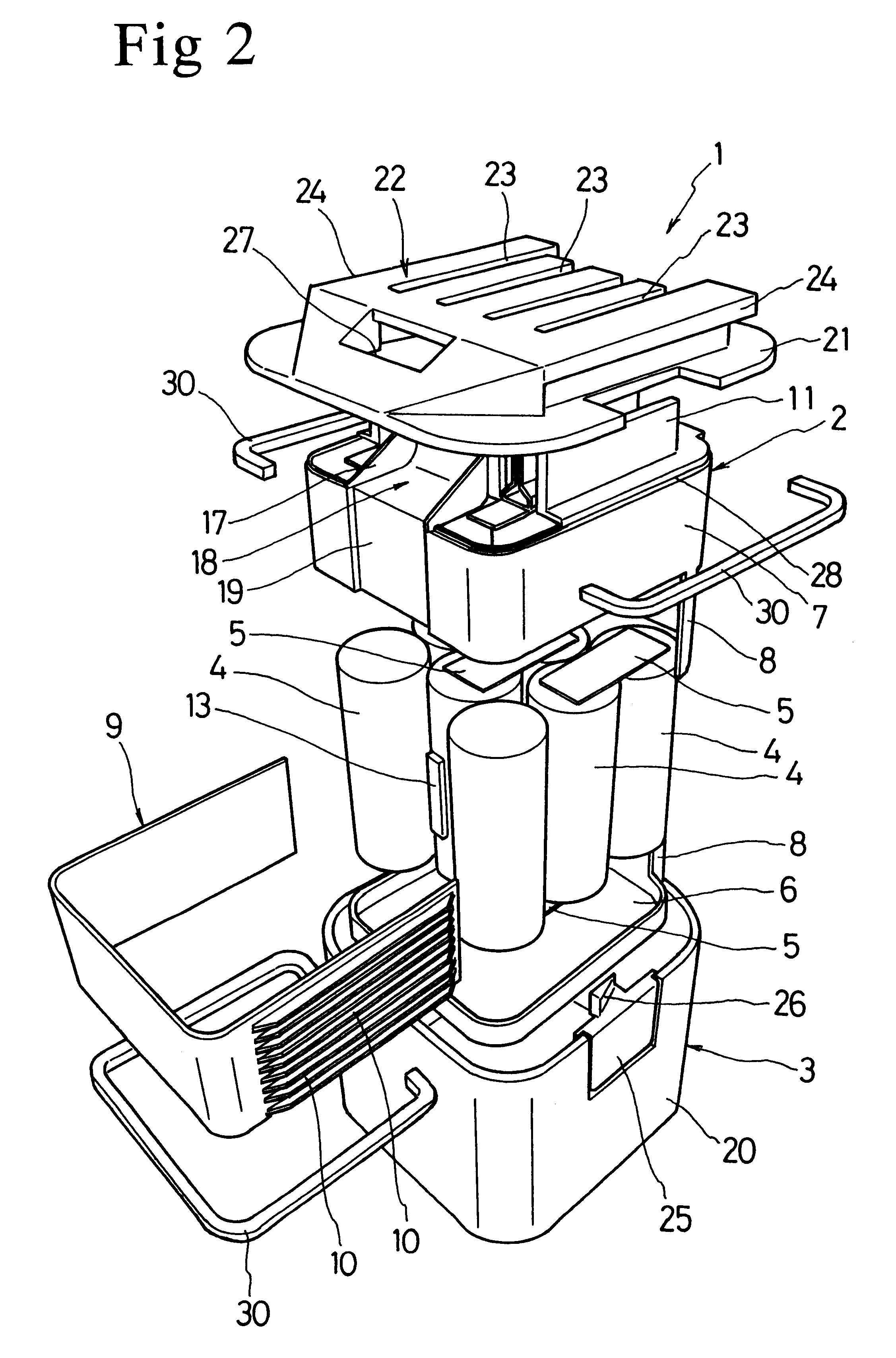Battery pack with improved heat radiation and sealing