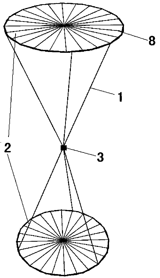 Space tethered unfoldable covered surface system