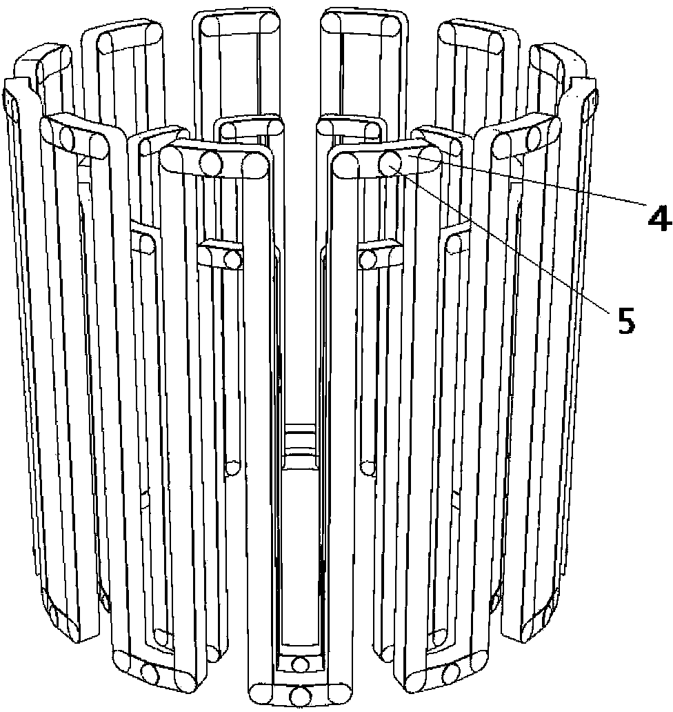 Space tethered unfoldable covered surface system