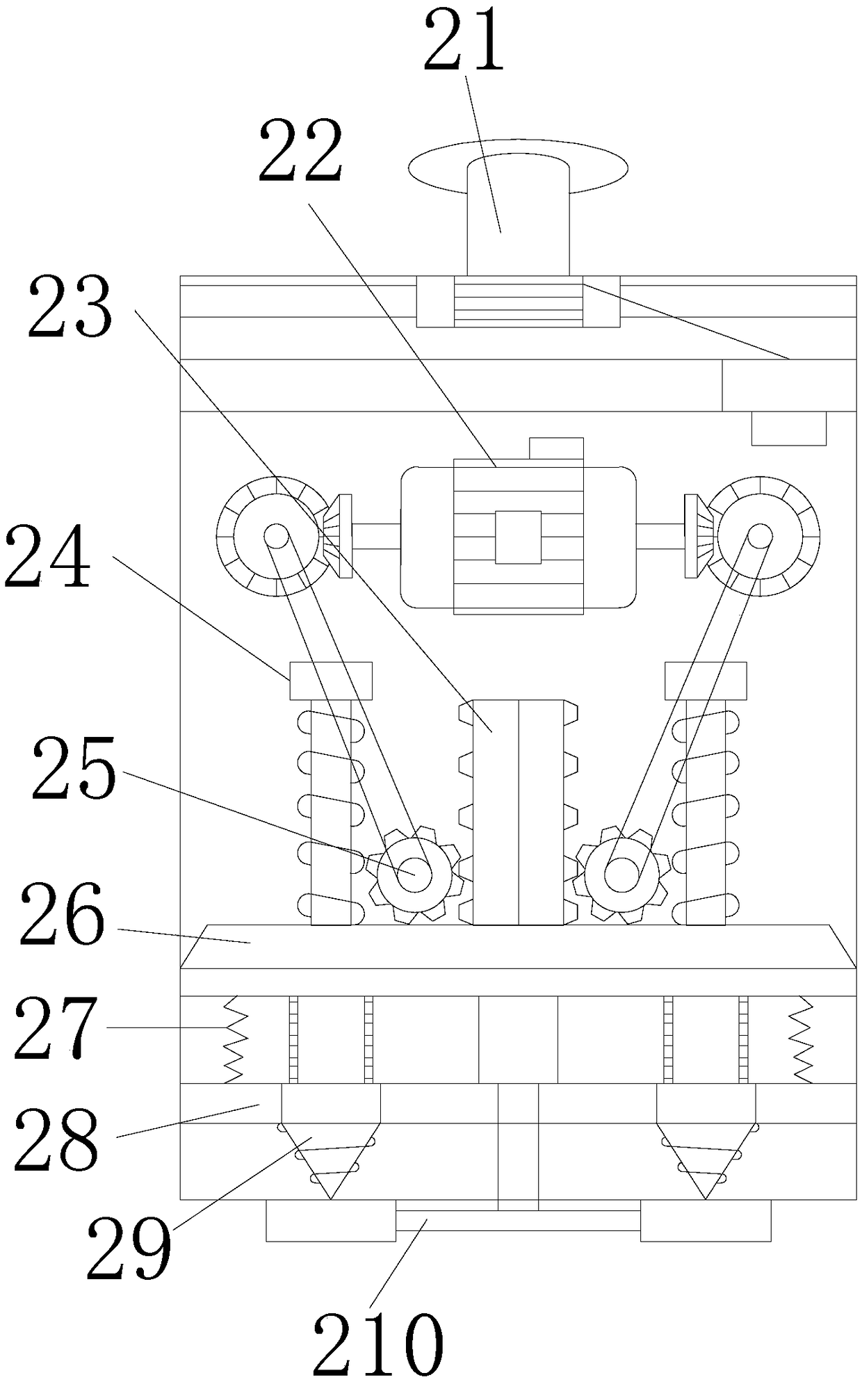 LED (Light Emitting Diode) streetlamp convenient to use