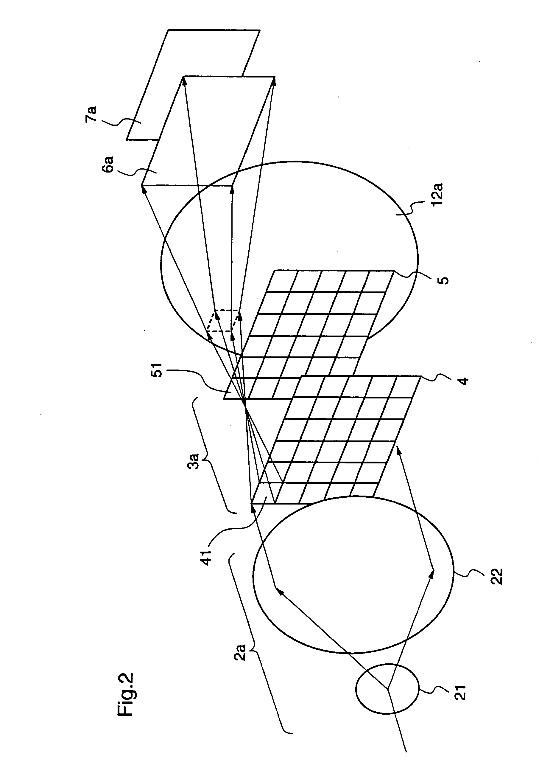 Two-dimensional image forming apparatus