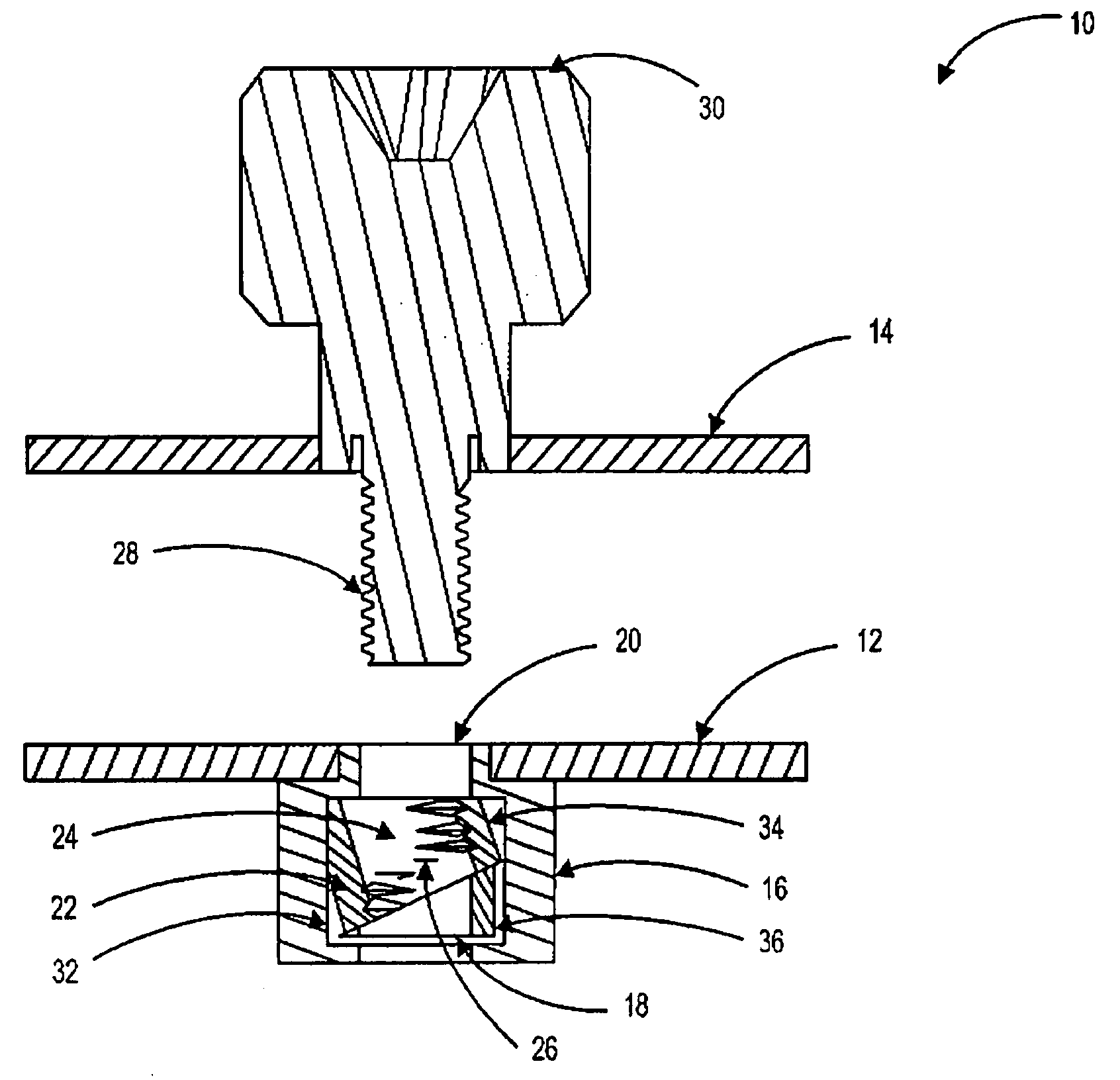 Rapid fastening screw apparatus and method