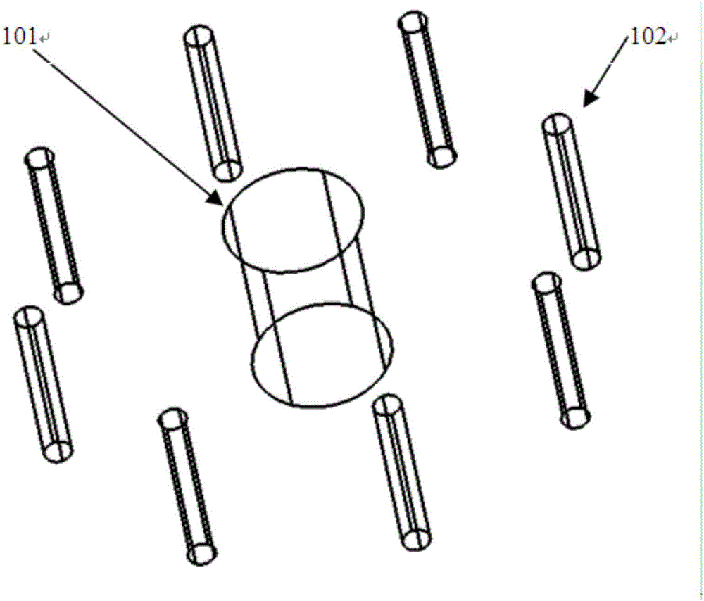 Electric control passive array 5G antenna applied to mobile devices