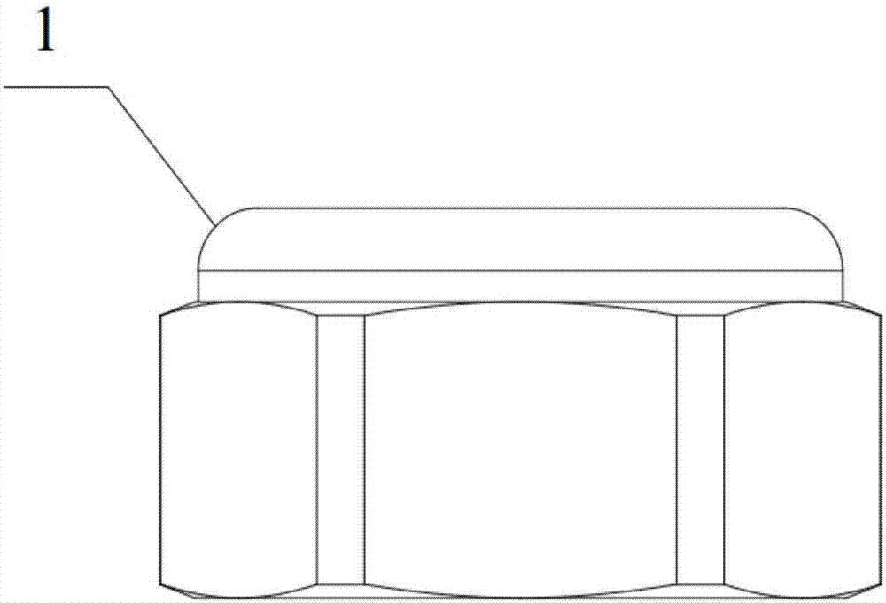 Hose cable fixing head