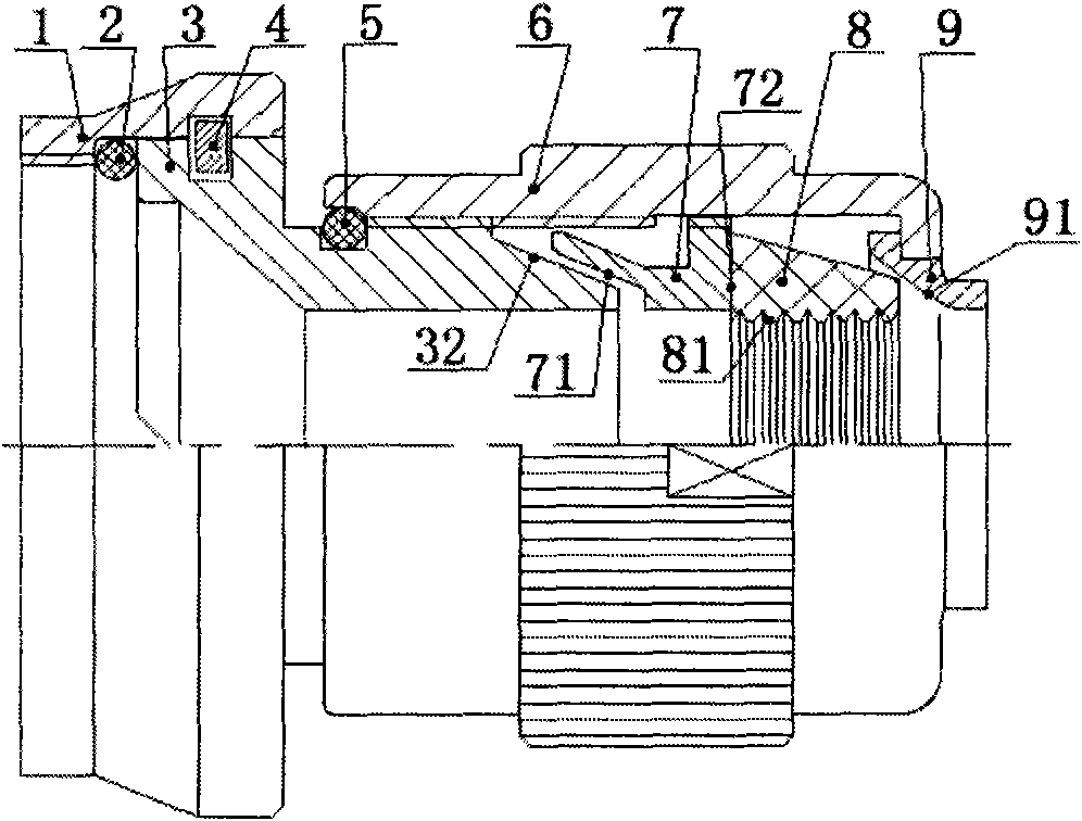 Novel shielding and sealing tail accessory part