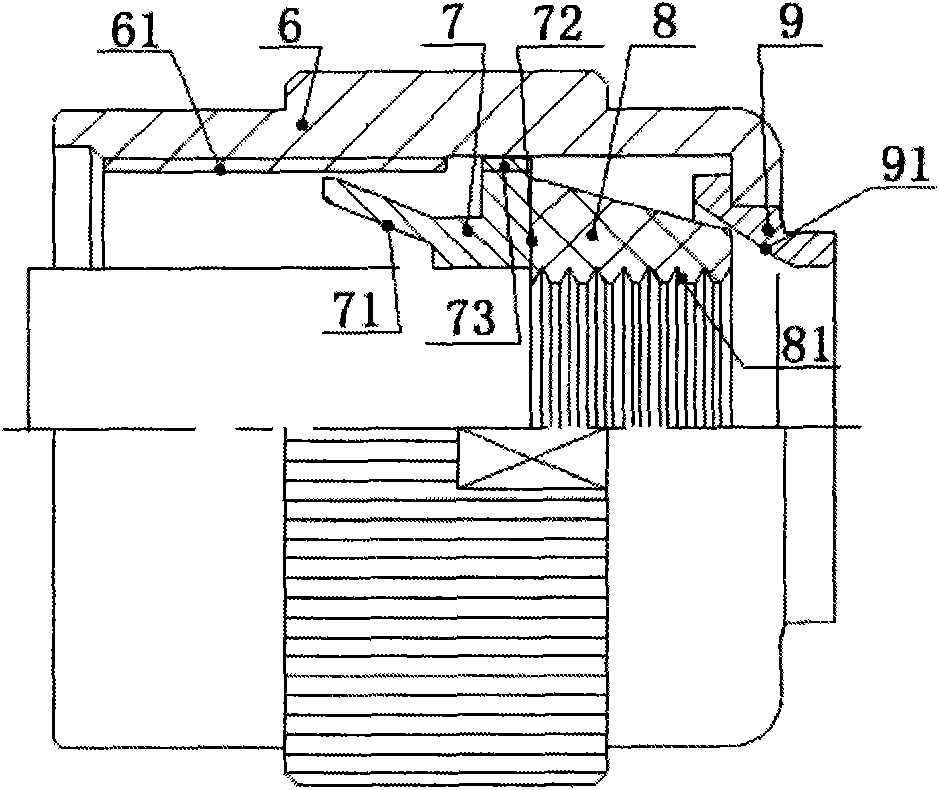 Novel shielding and sealing tail accessory part