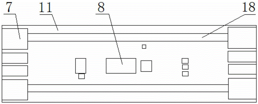 A landslide horizontal displacement vertical distribution sensor assembly and using method