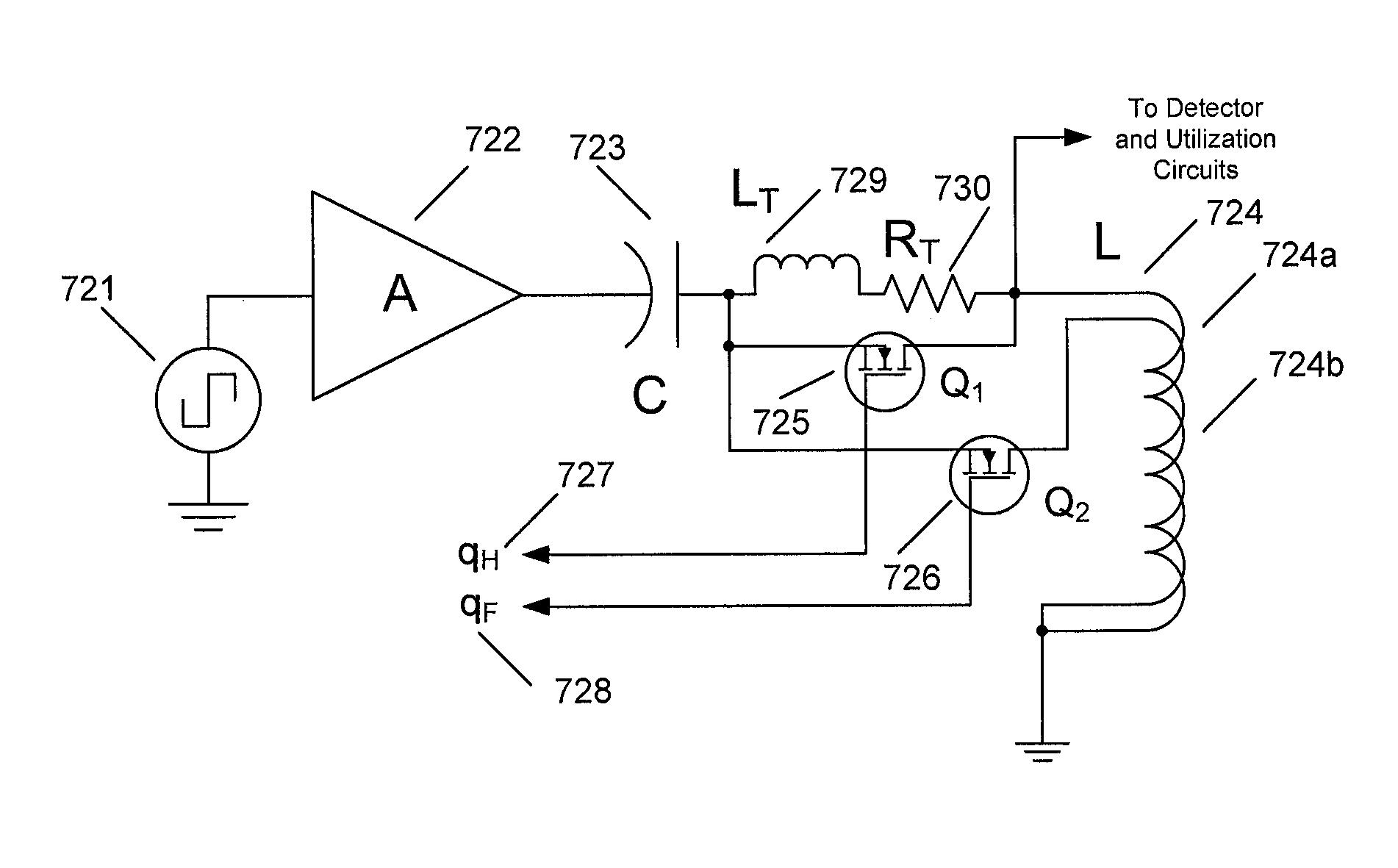 Radio frequency identification reader antenna having a dynamically adjustable Q-factor