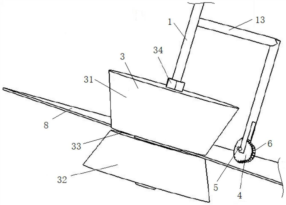 A glue gun positioning auxiliary device and glue gun structure