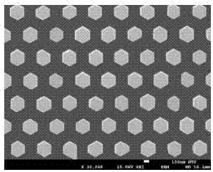 Method for preparing zinc oxide nanopillar array