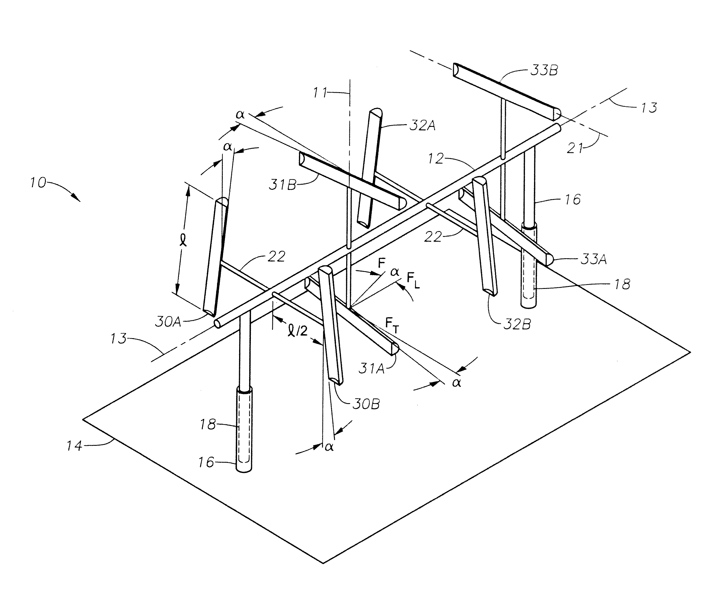 Turbine system and method for extracting energy from waves, wind, and other fluid flows