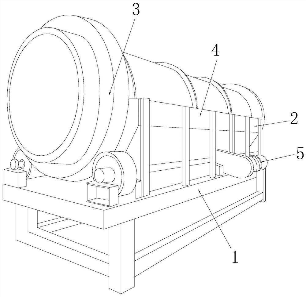 Construction waste screening device