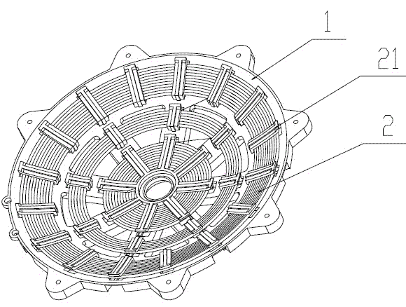 Coil disc of electromagnetic oven
