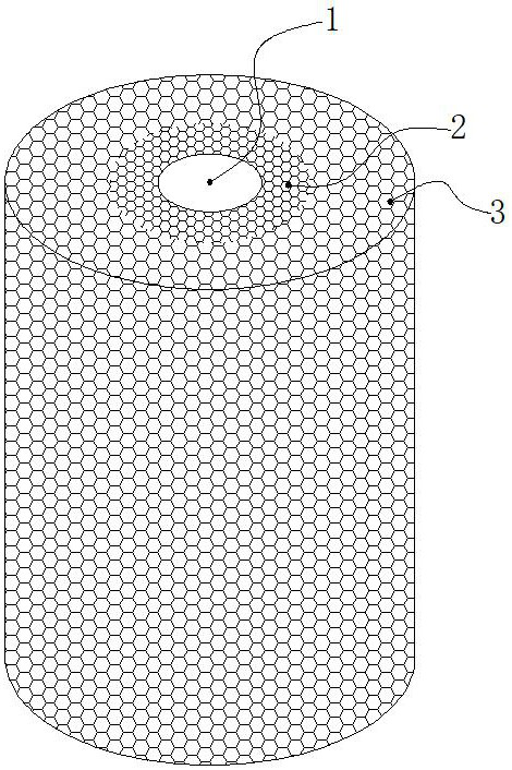 A preparation method of perineal column for hip arthroscopic surgery