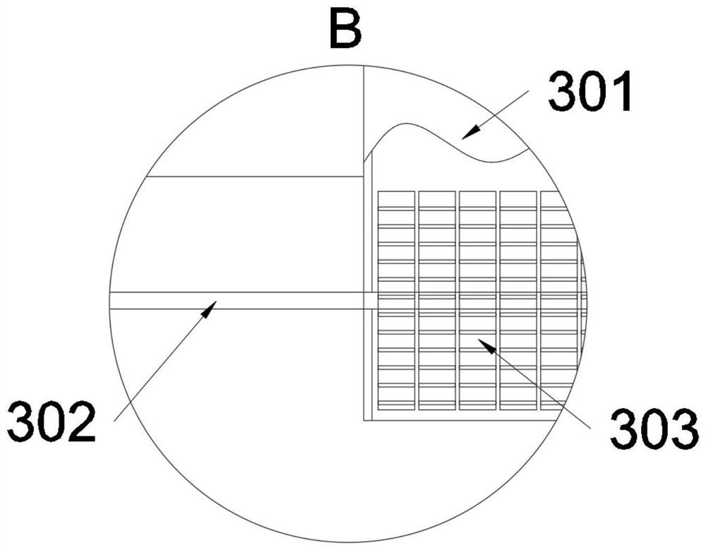 Textile sewage treatment device with filtering mechanism