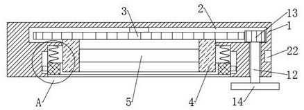 Foldable slope measuring device for land engineering