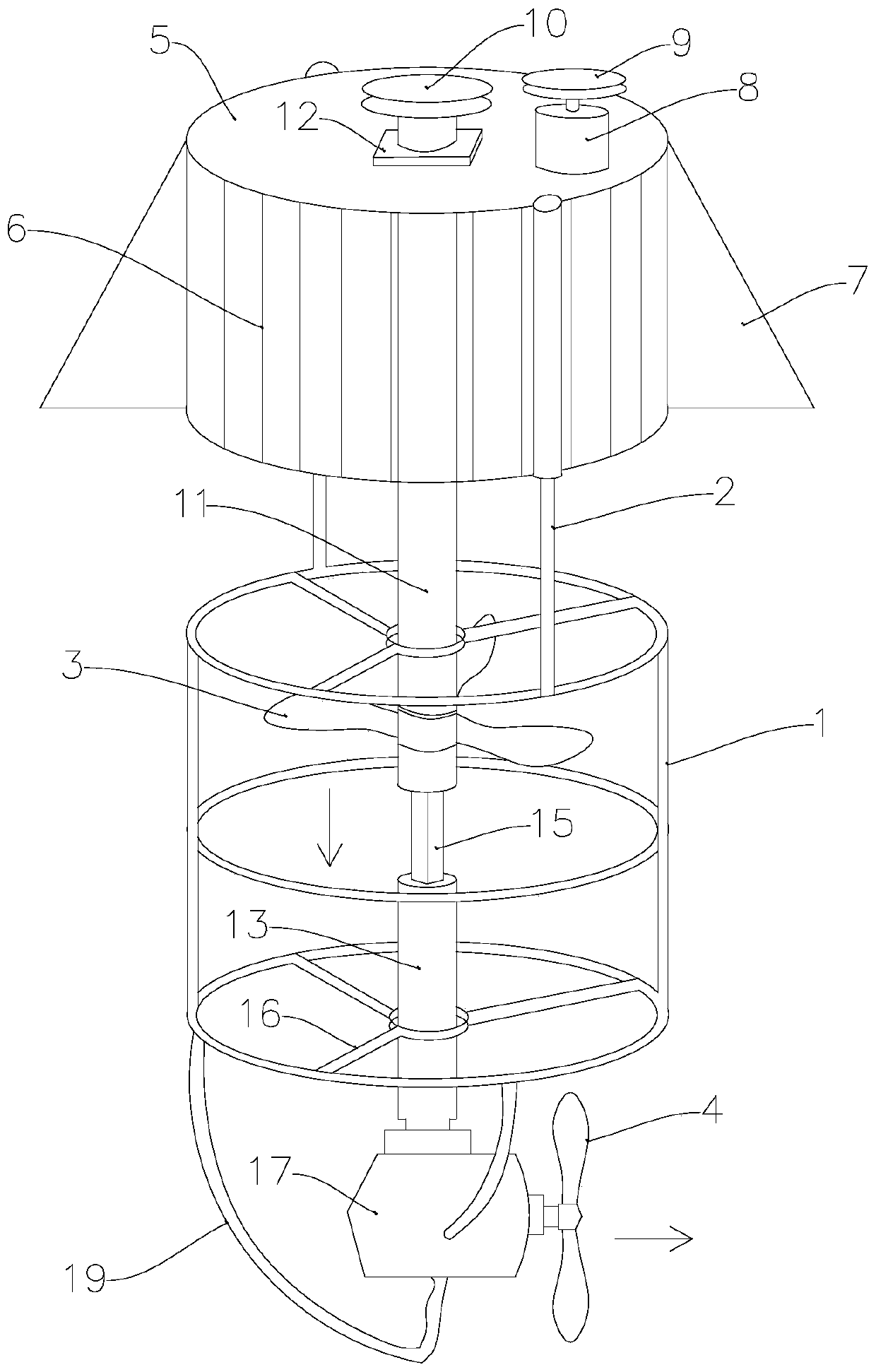 Sewer accelerated drainage device