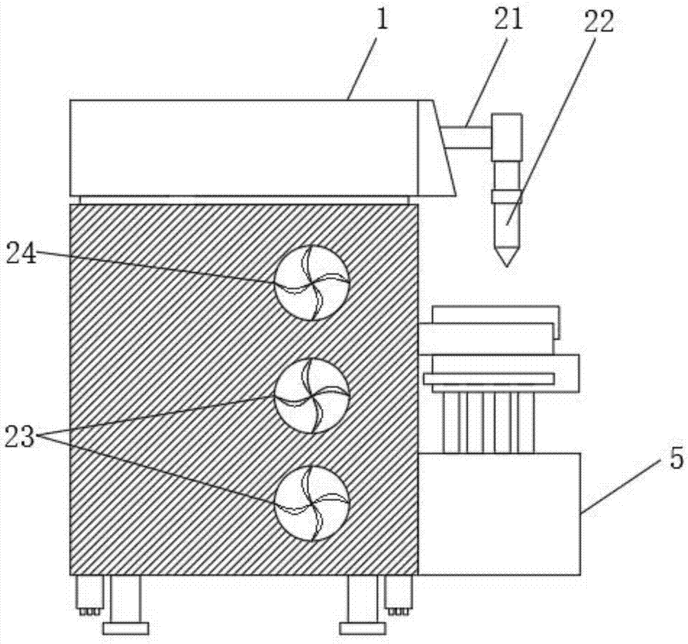 Automatic welding equipment applied to furniture production line