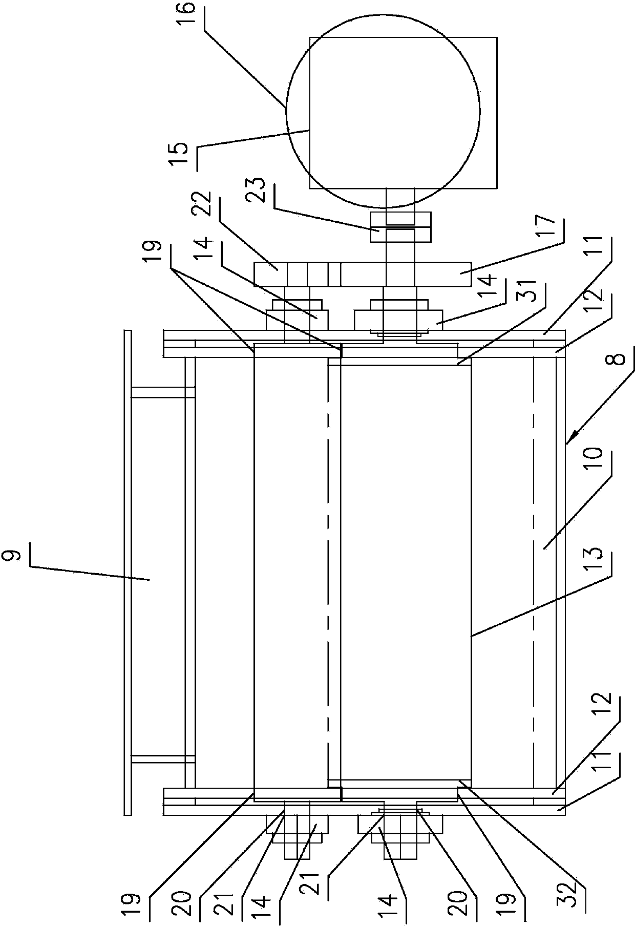 Sealing valve discharge method and discharge device using same