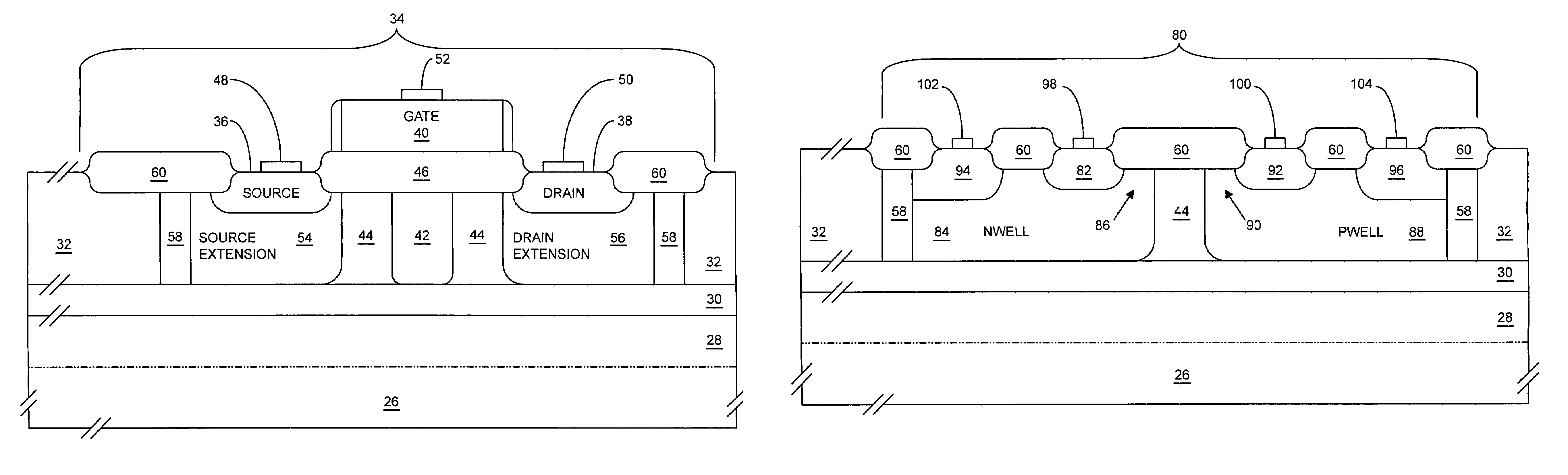 Integration of high-voltage devices and other devices