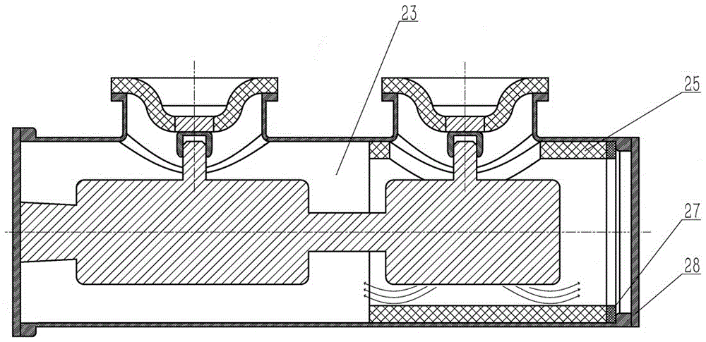 A closed switchgear and its arc extinguishing chamber and tank body