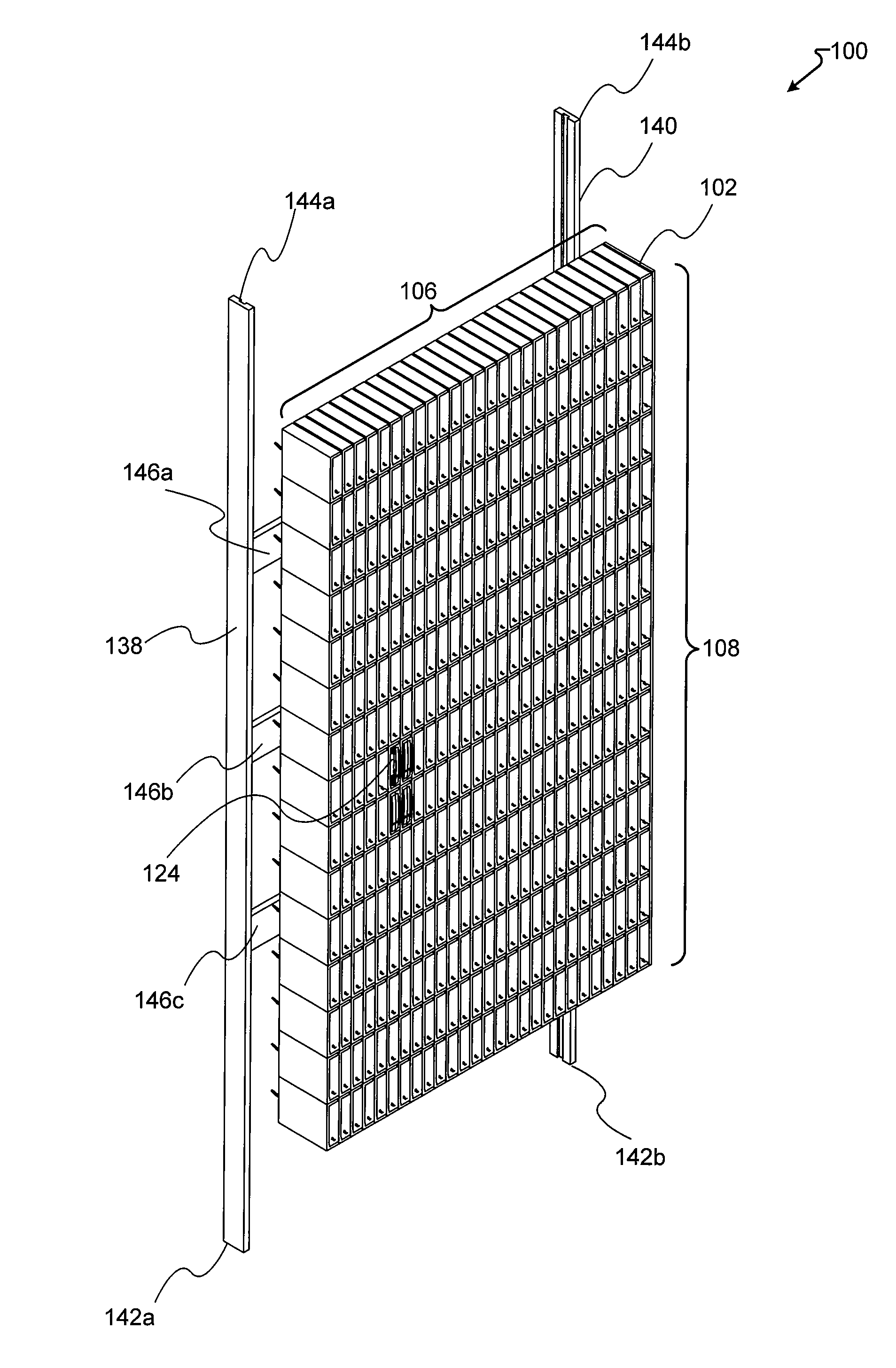 Library system for removable disk cartridges