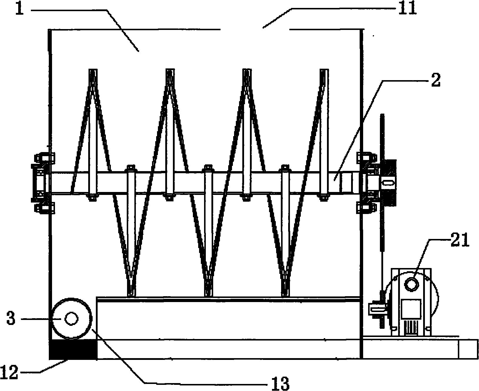 Ecological toilet for passenger train