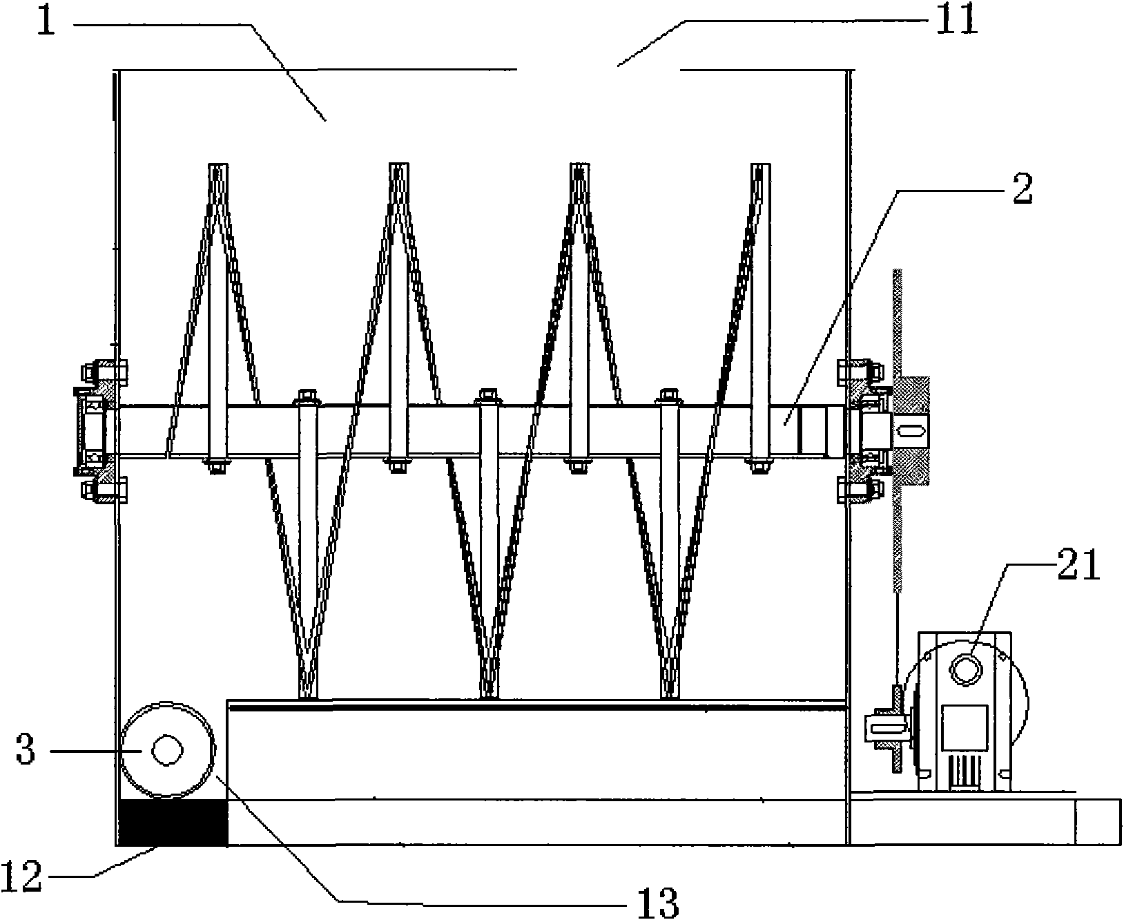 Ecological toilet for passenger train