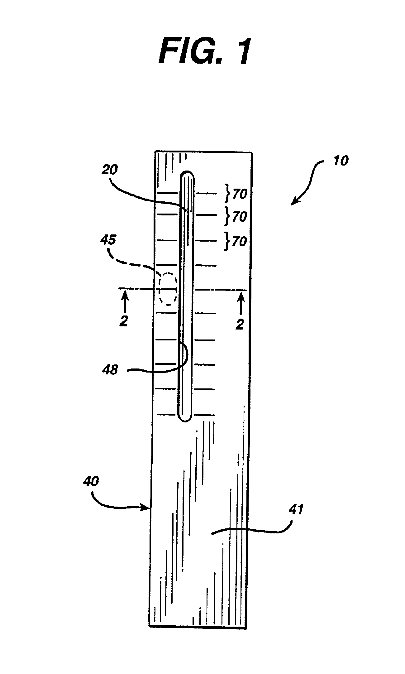 Method of making a test strip for determining analyte concentration over a broad range of sample volumes