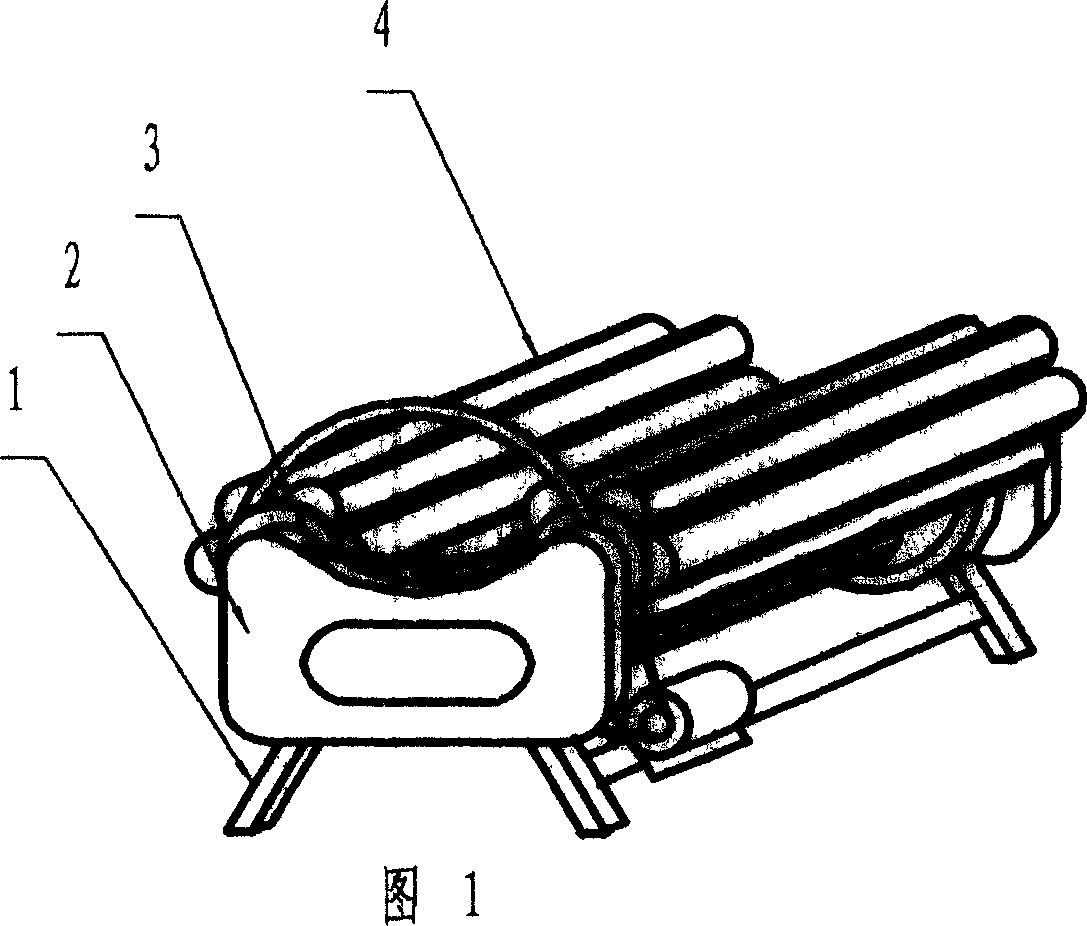 Trunk turning exercise bed