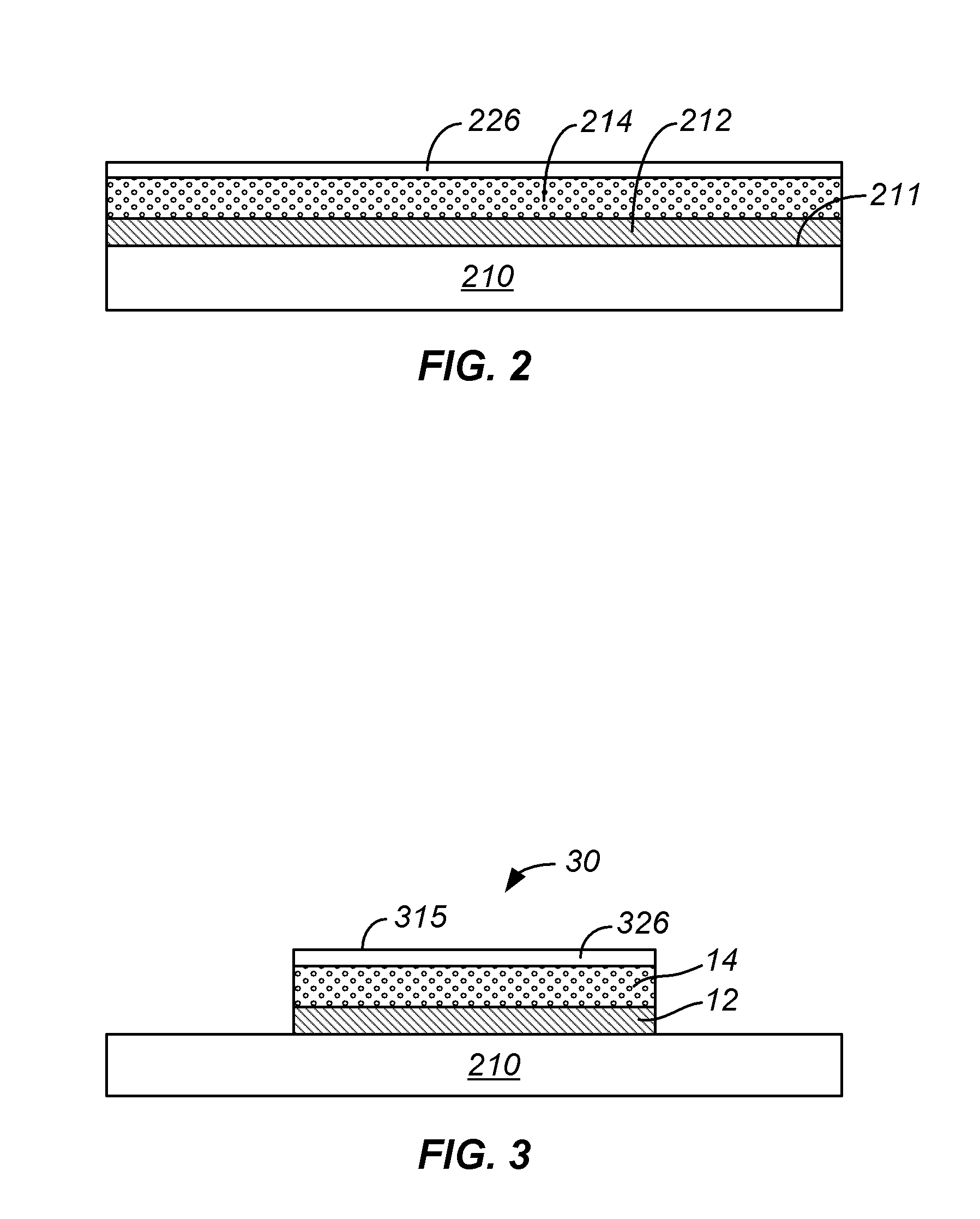 Memory device having wide area phase change element and small electrode contact area