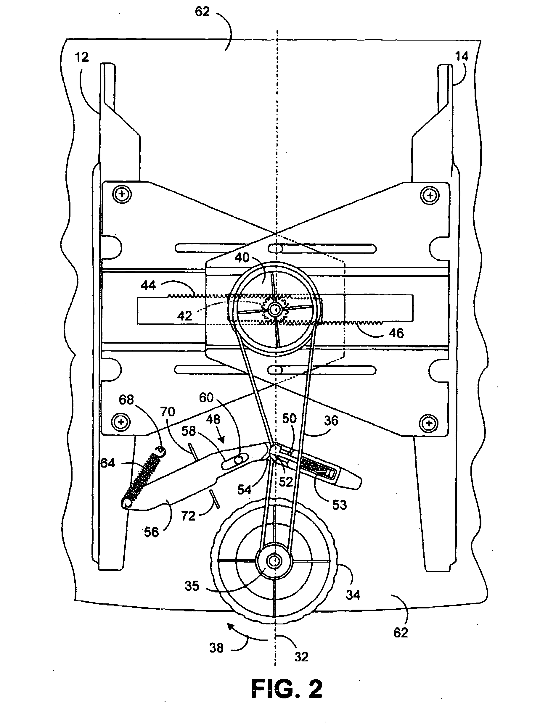 Detachable feed tray with self adjusting side guides