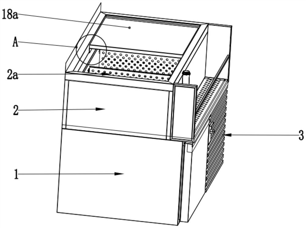 Wine mixing cabinet capable of realizing partitioned temperature control