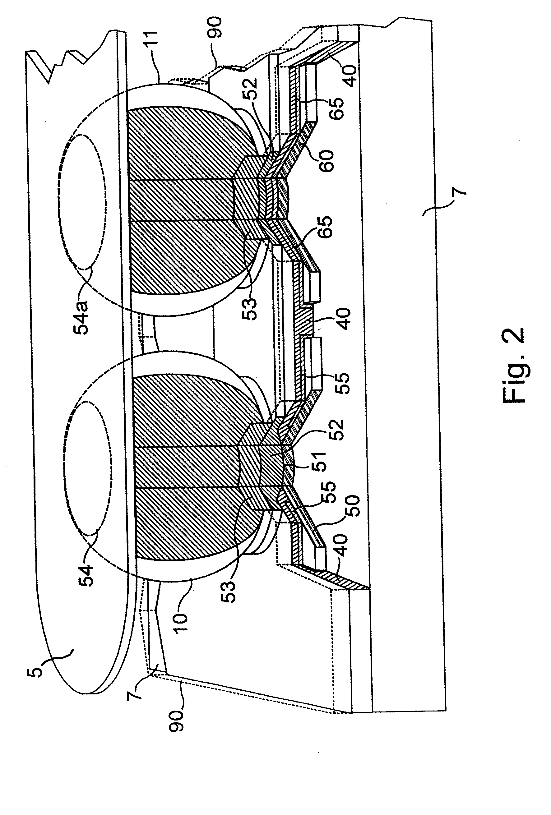 Supporting gate contacts over source region on mosfet devices