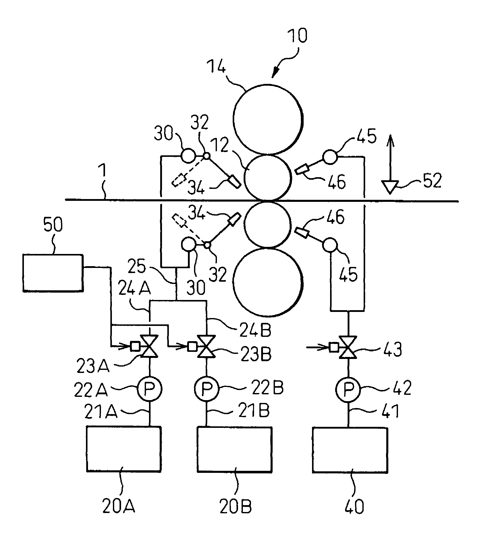 Method of supplying lubricating oil in cold-rolling