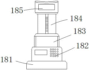 A stamping type pipe bending processing device