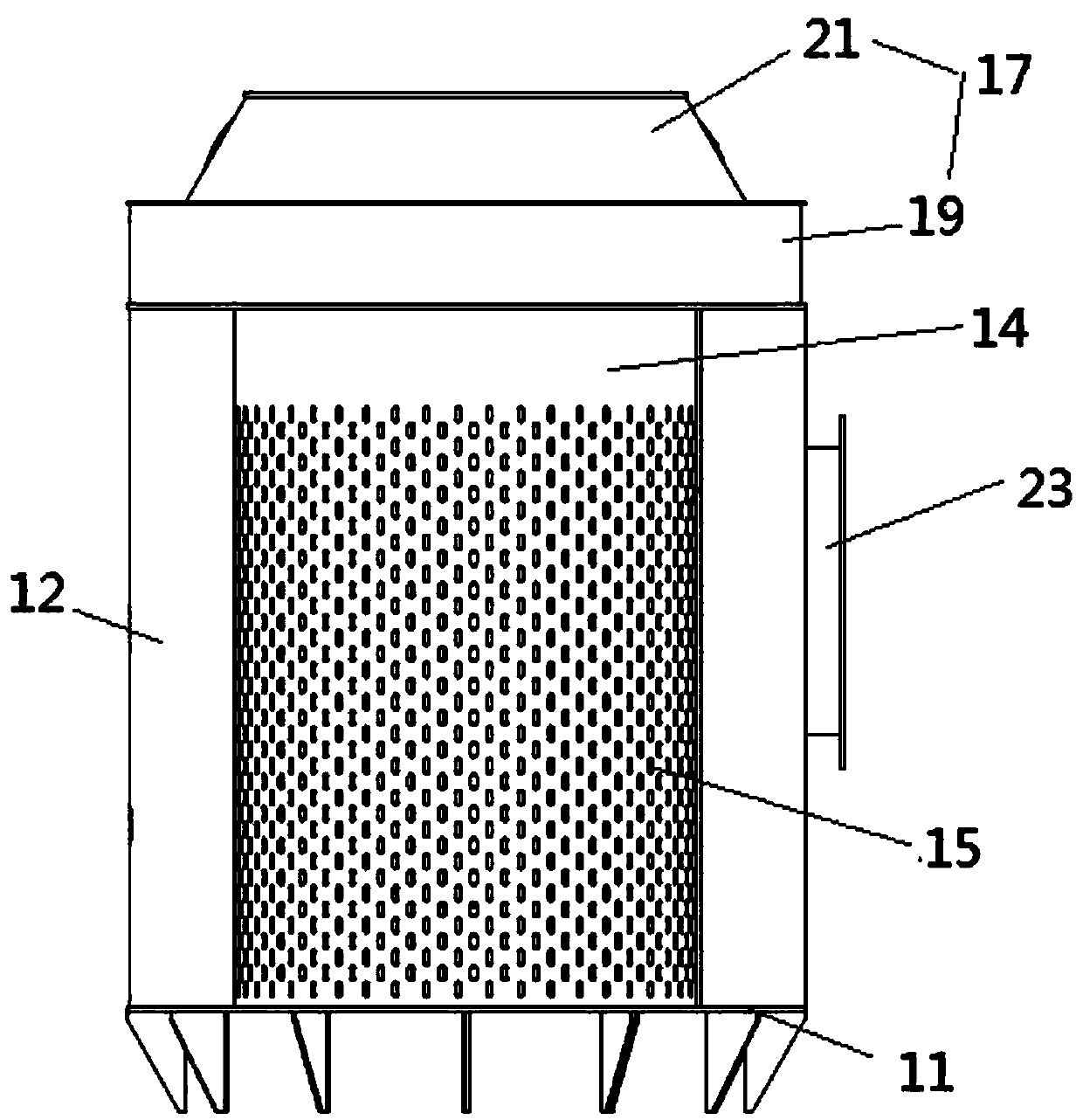 Dedusting system applied to cupola furnace