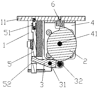 Novel color changing device for computerized flat knitting machine