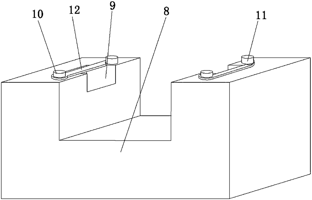 LED chip strength test device