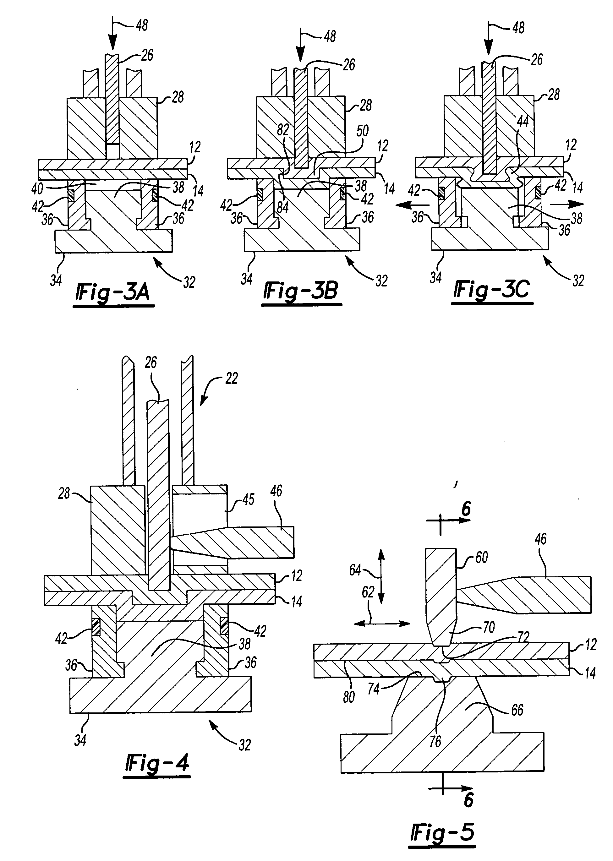 Apparatus and method for forming a joint between adjacent members